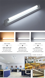 Trung Quốc Nhà sản xuất <span class=keywords><strong>T5</strong></span> T8 Laser <span class=keywords><strong>Motion</strong></span> <span class=keywords><strong>Sensor</strong></span> 9 wát 18 Wát 2ft ánh sáng <span class=keywords><strong>LED</strong></span> Ống tiết kiệm năng lượng cho nhà để xe bãi đậu xe - Product Image 6