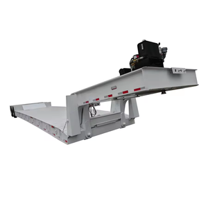 Remolque de plataforma baja hidráulica de 3, 4 y 5 ejes para trabajo pesado, de 1-2 toneladas, con cuello de cisne, 12.5x2.5x1.5m, Shandong Fengniao - Product Image 1
