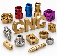 Accessoires de tournage CNC en laiton personnalisés, pièces métalliques sur mesure professionnelles, composants, service de tournage CNC 3, 4/5 axes