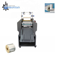 ZTFM 390G Machine à plastifier électrique professionnelle chauffée à l'huile 375mm papier d'emballage en bois pour les applications chimiques
