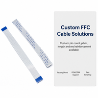 Câble plat flexible FFC FPC sur mesure XPB Factory, assemblage de câbles plats flexibles, connecteur IDC pour équipement électronique