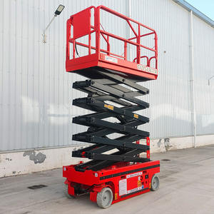 Plataforma Elevadora de Tijera Eléctrica de 6 m, Plataforma de Trabajo Aérea Móvil para Mantenimiento de Almacenes Interiores - Product Image 3