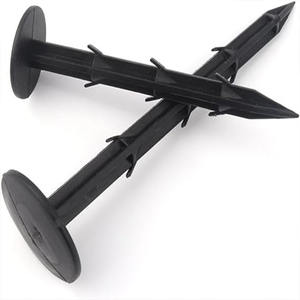 Clous d'ancrage <span class=keywords><strong>pour</strong></span> paillis agricole, clous de fixation en plastique <span class=keywords><strong>pour</strong></span> toile paysagère, agrafes <span class=keywords><strong>pour</strong></span> tapis anti-mauvaises herbes <span class=keywords><strong>pour</strong></span> jardin - Product Image 2