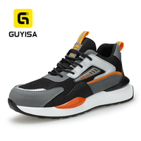 Chaussures de Sécurité Homme Légères à Embout d'Acier GUYISA – Marque OEM, Vente Directe, Tendance