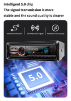 Reproductor MP3 para Auto, Sistema Multimedia 1DIN con Radio FM/AM y Localizador de Aplicaciones, Pantalla Táctil de Audio