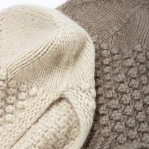 Automne et hiver chaud protecteur d'<span class=keywords><strong>oreille</strong></span> laine tricoté unisexe <span class=keywords><strong>cachemire</strong></span> chapeau bonnet en tricot - Product Image 3