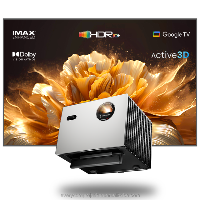 Awol 3000 ANSI Google TV Valerion StreamMaster Plus2 4k Triple Laser Projector 4k Video Projectur Proyector Video Projector