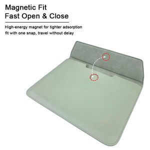 Elegante Funda Protectora de Cuero Gris Claro para <span class=keywords><strong>iPad</strong></span> <span class=keywords><strong>9</strong></span> 10 11 <span class=keywords><strong>12</strong></span> 13 <span class=keywords><strong>Pulgadas</strong></span>, con Cierre Magnético Seguro y Apertura Rápida - Product Image 5