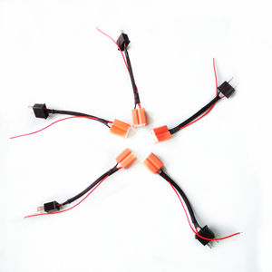 LED لمبات المصباح كابل H7 ذكر إلى السيراميك شاحن أنثي حامل الأسلاك تسخير مآخذ تمديد كابل ل مصباح أمامي للسيارة Foglight - Product Image 6