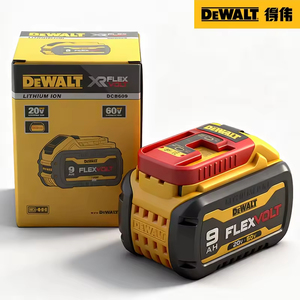 Dewalt DCB609 DCB609-2 DCB606 DCB606-2 20V/60V 9Ah Flex Volt Pil, DCD740 DCD740B DCD780 Araçları için LED Göstergeli - Product Image 4