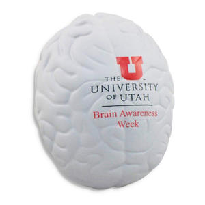 Palline Antistress Personalizzate a Forma di Cervello con Logo Promozionale, Morbide in TPR, da Spremere, Regalo Educativo per Scrivania, Scienza, Anatomia, Neurologia - Product Image 1