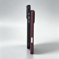 JOYPORODO B531 Grosir Aksesoris Ponsel Matte PC untuk iPhone 18 17 16 15 Pro Max Casing Ponsel Transparan Anti Gores Magnetik