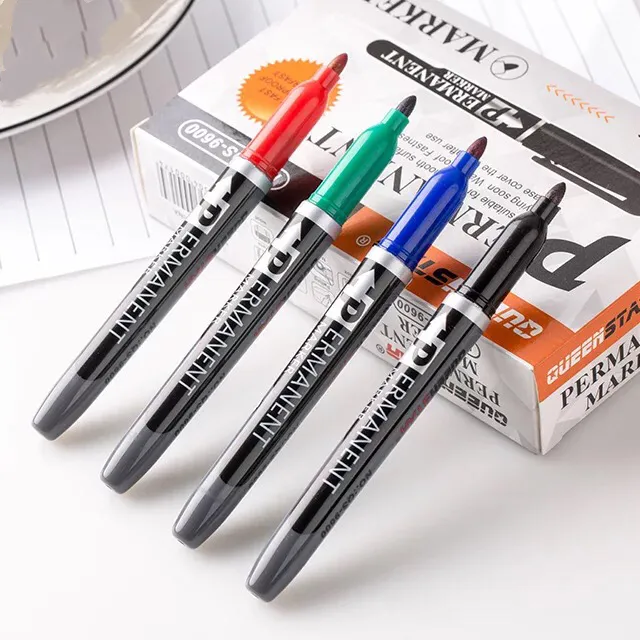 لا يمحى قلم تحديد الملونة حسب الطلب الحبر لا يمحى قلم تحديد دائم