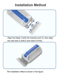 자석식 어항 유리 이끼 제거기 세척 솔 [물에 뜨는, 긁힘 방지, 미끄럼 방지 자석] - Product Image 6