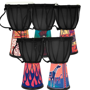 Tambor de mano para niños con cavidad de tambor ABS de 4 pulgadas nuevo fabricante al por mayor - Product Image 1