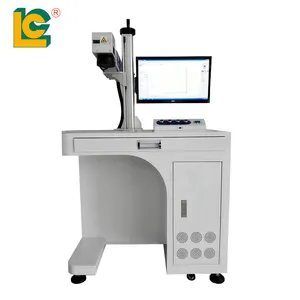 Laser ngày số in Dây cáp nhựa pet chai mũ PVC ống nhôm lon gói Laser đánh dấu máy