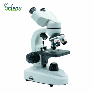 子供のためのSCIEDU XSP-24B1化合物顕微鏡40X-1000X生物株無料平面スコープ学生化合物顕微鏡 - Product Image 1