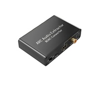 Convertisseur audio numérique-analogique TUTI compatible HDTV, optique SPDIF coaxial vers analogique 3,5 mm, extracteur audio ARC