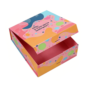 Custom Logo Printed Recyclable Rigid Paper Boxes Clothing Shoe Packaging Magnet Folding Gift Box - Product Image 2