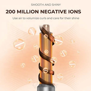 5 en 1 Secador de pelo Set Plegable Secador Auto Rizador Ion Negativo Secador de pelo Cepillo Multi Styler - Product Image 3