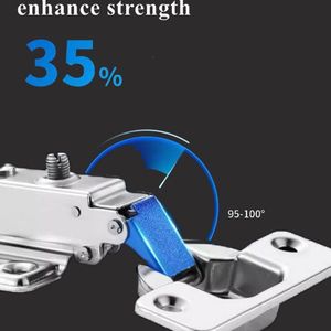 <span class=keywords><strong>Bisagra</strong></span> de gabinete AKADA <span class=keywords><strong>Bisagra</strong></span> oculta enrollable de acero hidráulico de cierre suave <span class=keywords><strong>bidireccional</strong></span> 3D para puerta externa interna - Product Image 4