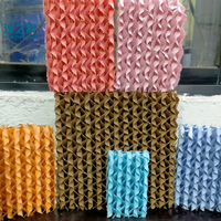 Panneau de refroidissement par évaporation en cellulose, mur de ventilation en nid d'abeille pour l'élevage de volailles, poulets de chair et poules pondeuses en élevage au sol