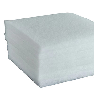 Bán buôn không dệt vải lọc cotton có thể giặt sợi tổng hợp <span class=keywords><strong>G4</strong></span> sợi polyester Lọc phương tiện truyền thông CuộN - Product Image 5