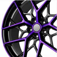 Jantes monobloc professionnelles en alliage d'aluminium forgé de 18, 19, 20, 21, 22 pouces avec déport personnalisé pour Mustang GT Performance