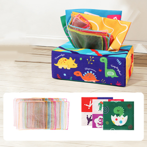 Produits de dropshipping 2026 : Ensemble de jouets sensoriels Montessori pour l'éveil, comprenant 15 foulards en soie et 4 papiers froissés, pour l'apprentissage précoce et éducatif - Product Image 2