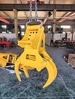 Cisaille hydraulique pour arbres SLN, accessoire d'excavatrice, coupe-arbre hydraulique pour l'élagage des vergers et le débroussaillage de la végétation