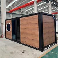 Maison préfabriquée mobile en kit, bureau de jardin, conteneur maritime de 20 pieds
