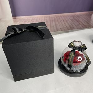 Regalos Más Populares: Rosa <span class=keywords><strong>Eterna</strong></span> La Bella y la Bestia, Flor Preservada en Cúpula de Cristal con Forma de Corazón - Product Image 6