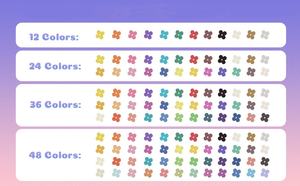 Rotuladores de doble punta, bolígrafo no tóxico de secado rápido <span class=keywords><strong>para</strong></span> niños, dibujo, dibujo, diseño Kawaii - Product Image 6