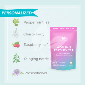 Tisana Personalizzata per la Fertilità e la <span class=keywords><strong>Regolarità</strong></span> Mestruale con Lampone e Vitex - Product Image 3