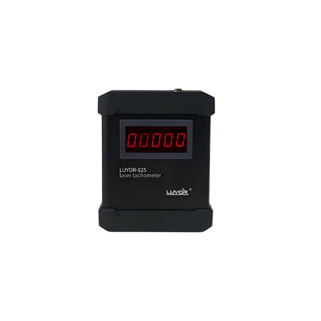 LUYOR-925 Handheld Laser Tachometer Electronic Instrument for Measuring Rotational Speed of Rotating Equipment up to 10m Away