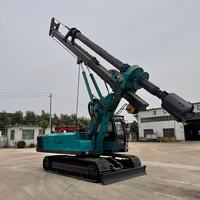 SDLQ LQR130 Pileuse sur chenilles à barre Kelly avec marteau hydraulique vibrant, pompe et moteur, 130KN 29T 30m, Moteur haute puissance