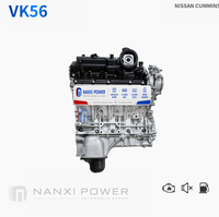 Motor Remanufacturado VK56 5.6L de Gasolina para Nissan Patrol Y62 Titan Pickup, Bloque Largo
