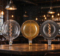 Ampoule LED vintage à filament 4W G200 2200K dimmable E27 E26 B22 pour la décoration de restaurant