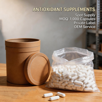 Compléments alimentaires complexes 18-en-1 en stock, NMNH, Resvératrol, CoQ10, capsules antioxydantes