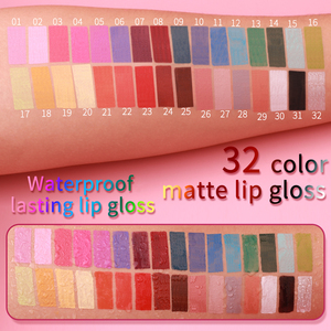 Ensemble de 32 rouges à lèvres liquides mats, maquillage longue tenue, anti-transfert, ne se décolore pas, <span class=keywords><strong>gloss</strong></span> à lèvres imperméable - Product Image 6