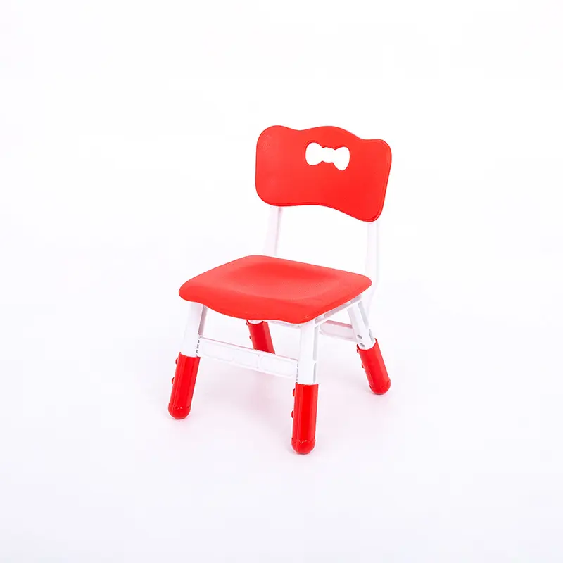 Chaise pliante en plastique pour enfants, meubles de jardin, coloré, réglable en hauteur