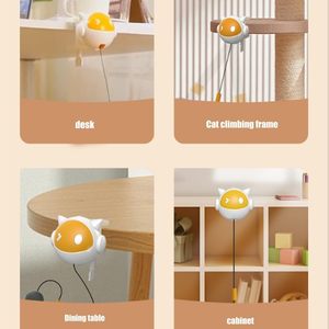 Pet <b>Cat</b> Accessories Smart Automatic Elevating Teasing Plastic Ball Smart Electric Battery Interactive Movement <b>Cat</b> Teaser Toys - Product Image 6