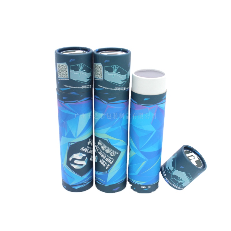 Wholesale Paper Tubes Tea Paper Cans Kraft Paper Cylinders Cosmetics Paper Tubes Packaging Boxes Printing