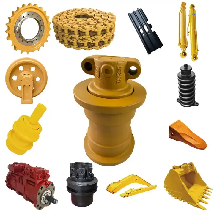 Onderstel Onderdelen Crawler Reserveonderdelen E70b Sporen Rolspoor Rolspoor Rollen Komatsu Pc20 Pc27 Pc30-7 Pc35 Pc5