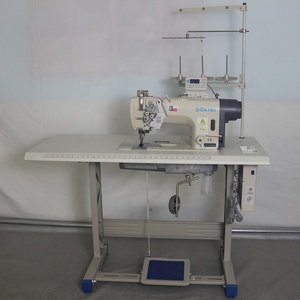 Twin Needle Programmable High Speed <b>Lock</b> Stitch <b>Thread</b> Trimmer Automatic Feed Industrial Sewing Machine for Garments - Product Image 3