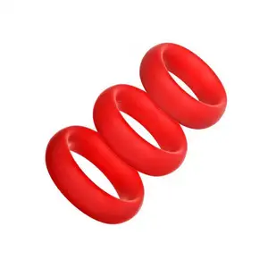 Alibaba Hot Sale Adult Sex Toy Silicone Cock Ring Big Cock Man Penis Rings