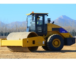 Rodillo Compactador de Un Solo Tambor de 18 Toneladas, 518, 129 kW, para Carreteras Urbanas y Áreas Sensibles, Fuerza Excitante de 327/188 KN, Nivel 2, con Cabina ROPS - Product Image 2