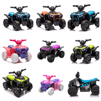 Voiture électrique tout-terrain pour enfants 6V 4.5AH, quad jouet avec lumières LED, plusieurs couleurs, mini buggy électrique de plage