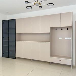 Mobiletto Portascarpe Multifunzionale Intelligente <span class=keywords><strong>con</strong></span> Spazio Riservato <span class=keywords><strong>per</strong></span> Aspirapolvere, Arredamento <span class=keywords><strong>per</strong></span> Ingresso Casa - Product Image 1