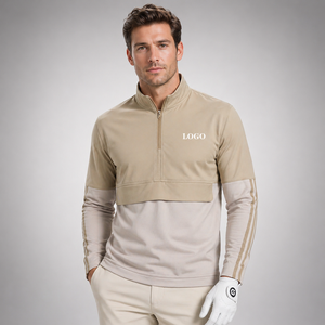 Sudadera de Golf de Alta Calidad para Hombre, con Cierre de Cremallera 1/4, Ligera, Transpirable y Premium - Product Image 1